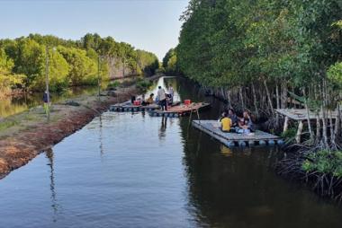 Shrimp–mangrove farming model: A sustainable solution for climate resilience