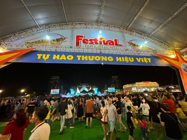 Festival tôm Cà Mau