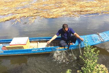 Cà Mau đẩy mạnh tập huấn và chuẩn bị vụ nuôi tôm quảng canh cải tiến 2025