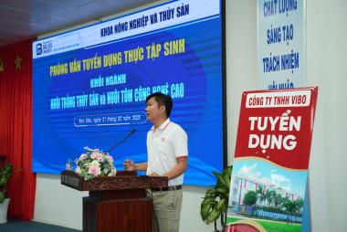 VIBO TỔ CHỨC BUỔI PHỎNG VẤN TUYỂN DỤNG TẠI ĐẠI HỌC BẠC LIÊU