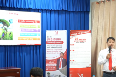 VIBO & Đại Học Cần Thơ: Định Hướng Ứng Dụng Công Nghệ Sinh Học Trong Nuôi Thủy Sản