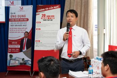 CÙNG VIBO TÌM HIỂU “ỨNG DỤNG CÔNG NGHỆ SINH HỌC VÀO CÁC MÔ HÌNH NUÔI THỦY SẢN NƯỚC NGỌT” TẠI TRƯỜNG ĐẠI HỌC CẦN THƠ