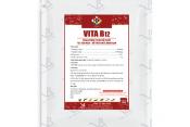 VITA B12 (Tăng cường trao đổi chất tái tạo máu hỗ trợ chức năng gan cho cá)