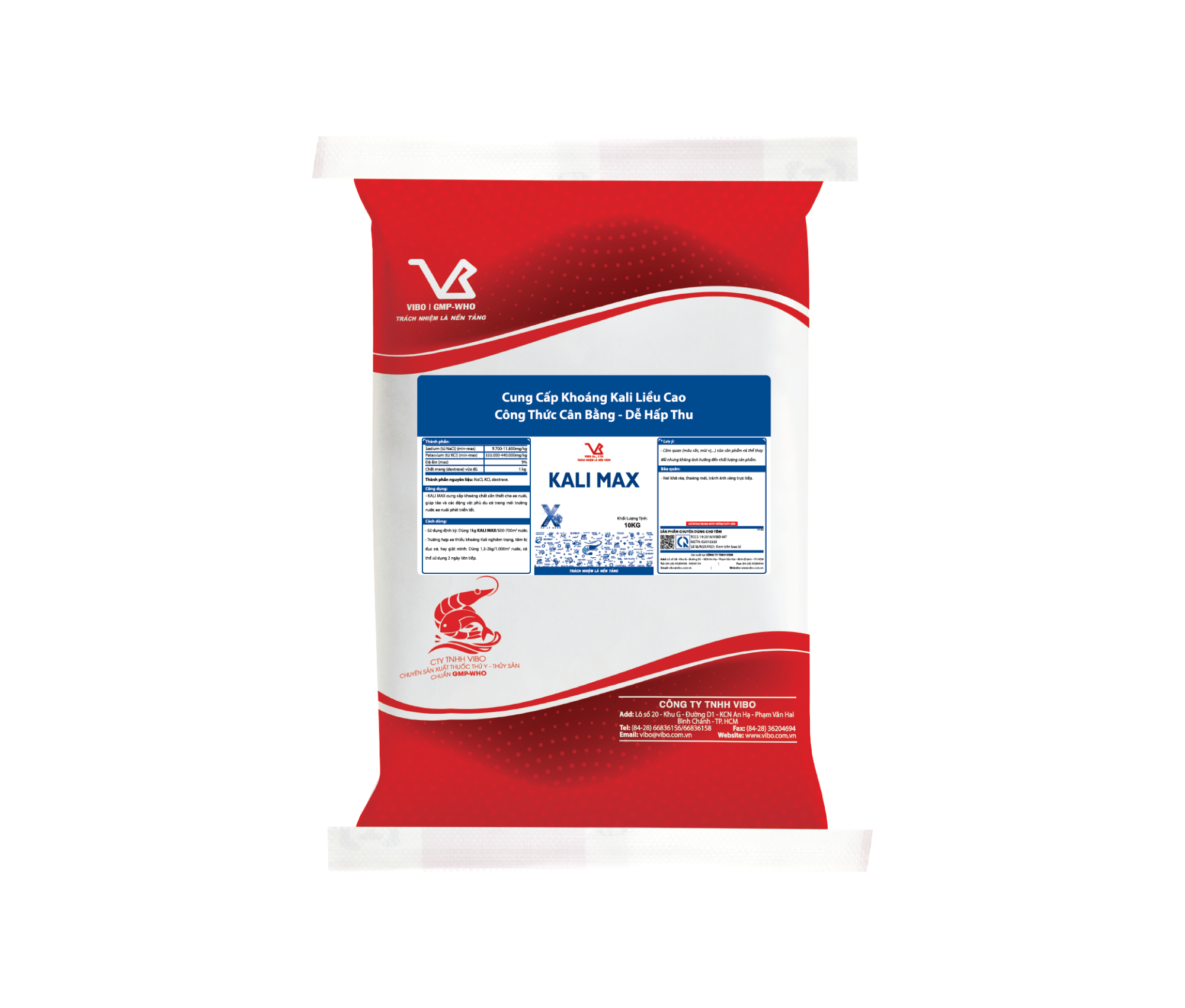 KALI MAX (Bổ sung khoáng Kali hàm lượng cao)