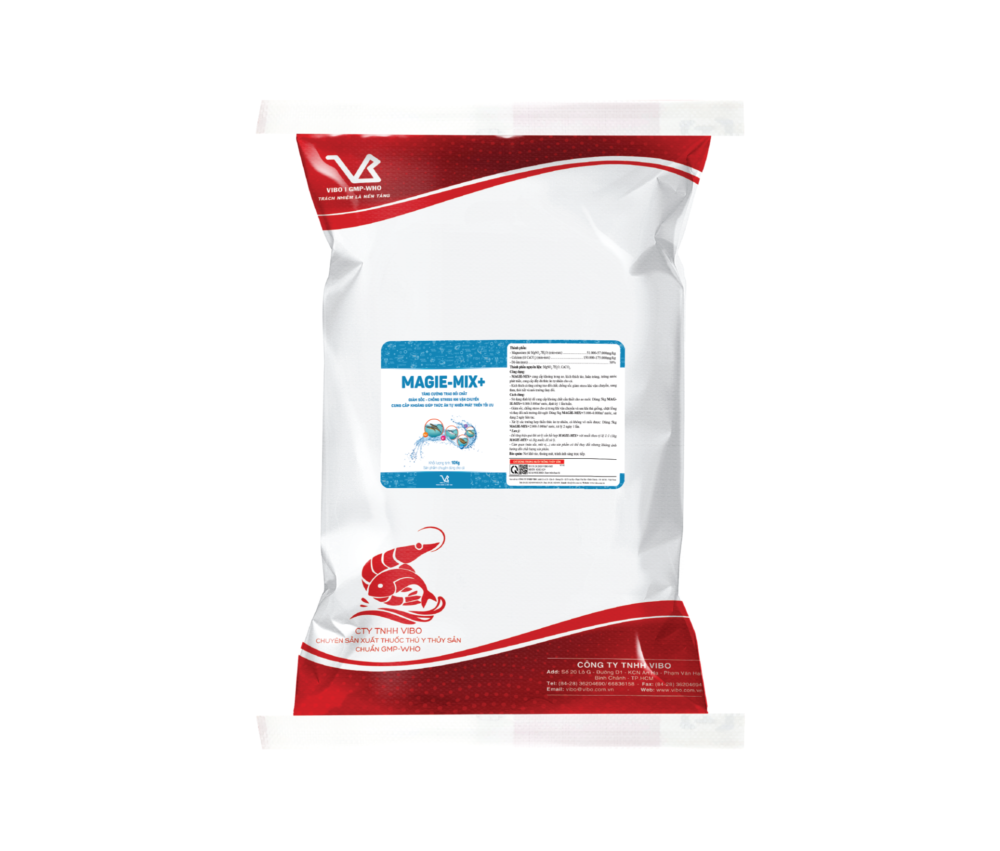 MAGIE-MIX+ (Giảm sốc chống stress khi vận chuyển, cung cấp khoáng)