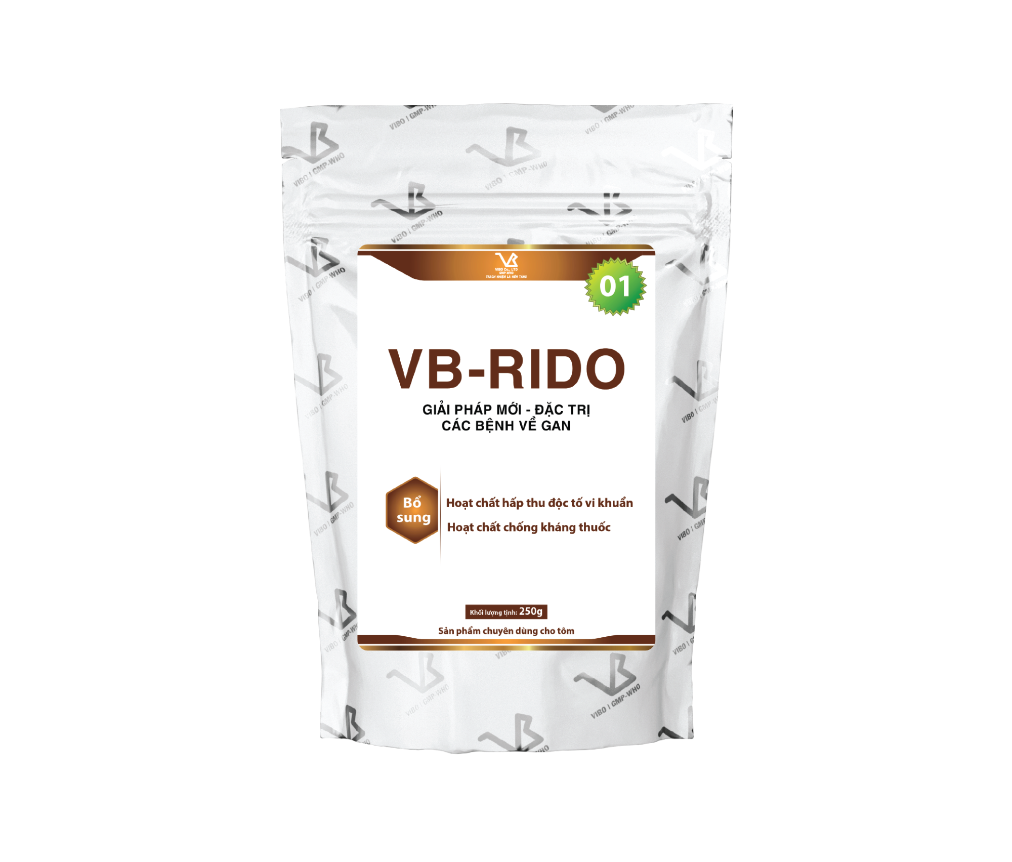 VB-RIDO 01 (Kháng sinh cho gan thế hệ mới)