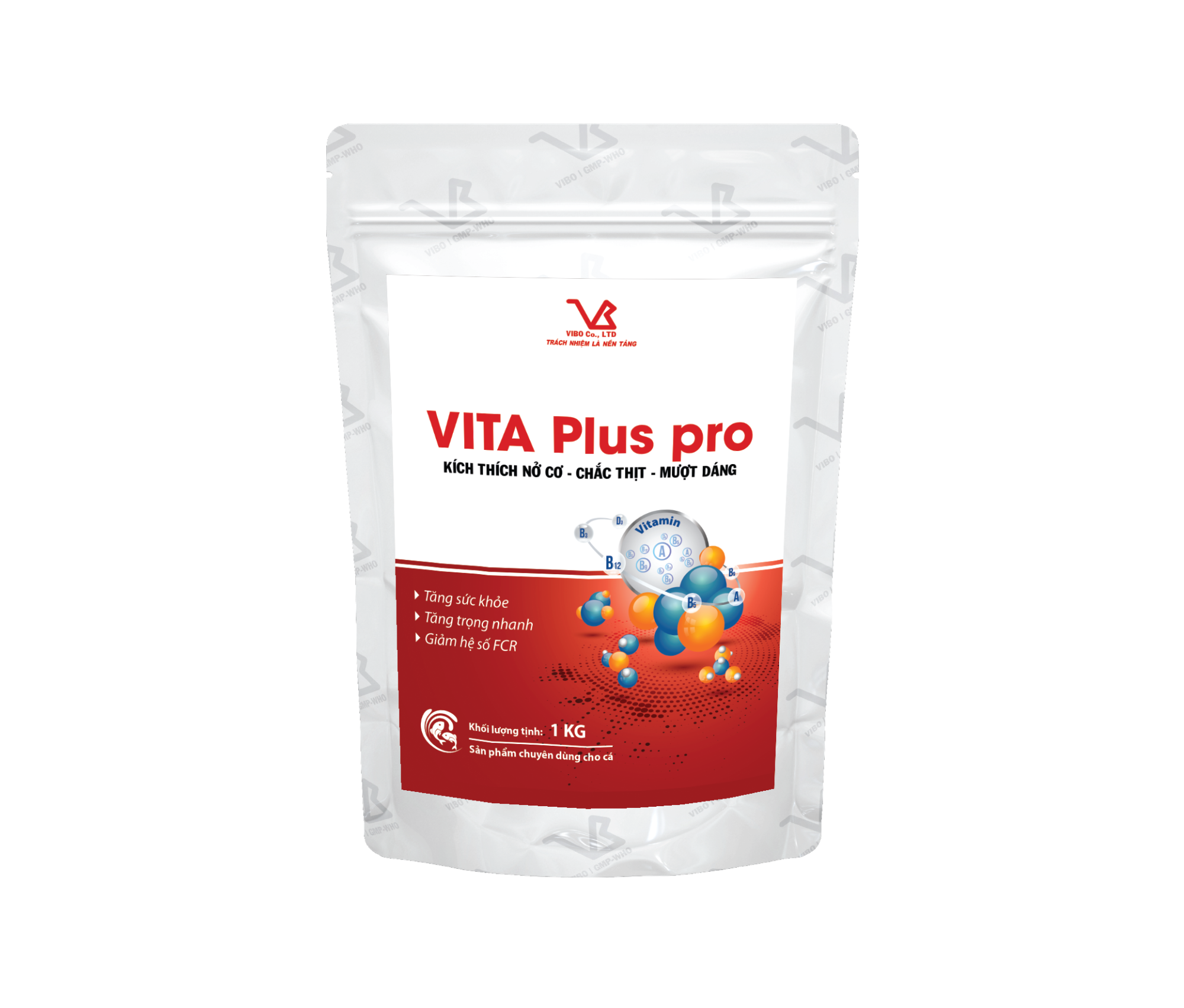 VITA Plus pro (Kích thích nở cơ chắc thịt mượt dáng cho cá)