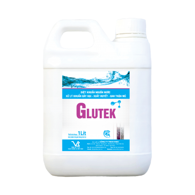 GLUTEK (Diệt khuẩn gây bệnh xuất huyết gan thận mủ xử lý nấm nhớt)