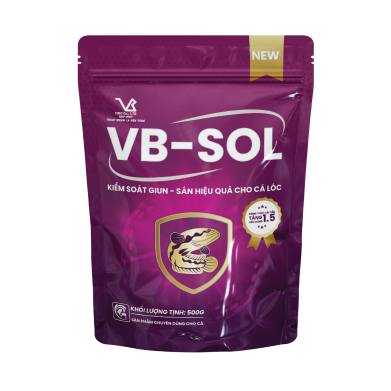 VB-SOL new (Đặc trị giun sán cá lóc)