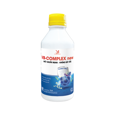 VB-COMPLEX new (Diệt khuẩn mạnh không gây sốc cho cá)