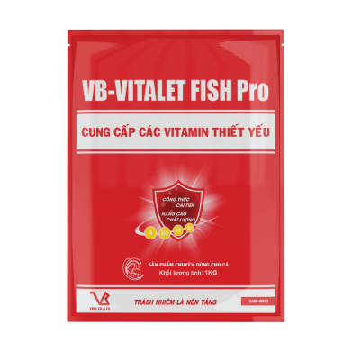 VB-VITALET FISH Pro (Bổ sung vitamin giúp cá phát triển tốt phục hồi nhanh sức khỏe)