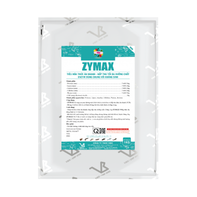 ZYMAX new (Bổ sung enzyme đường ruột kích thích tiêu hóa và hấp thu thức ăn nhanh cho cá)