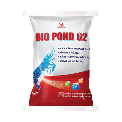 BIO POND 02 (Khoáng kích thích lột xác, tăng tốc tôm phát triển)