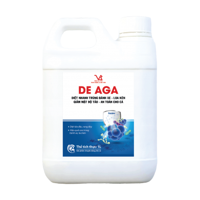 DE AGA (Diệt trùng bánh xe loa kèn an toàn cho cá)